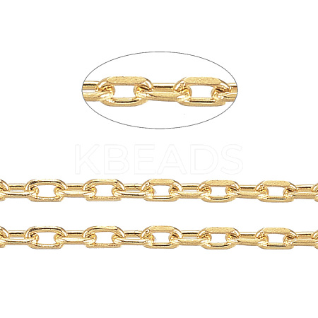 Ion Plating(IP) 304 Stainless Steel Cable Chains CHS-D004-01G-1