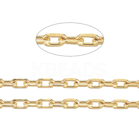 Ion Plating(IP) 304 Stainless Steel Cable Chains CHS-D004-01G-1