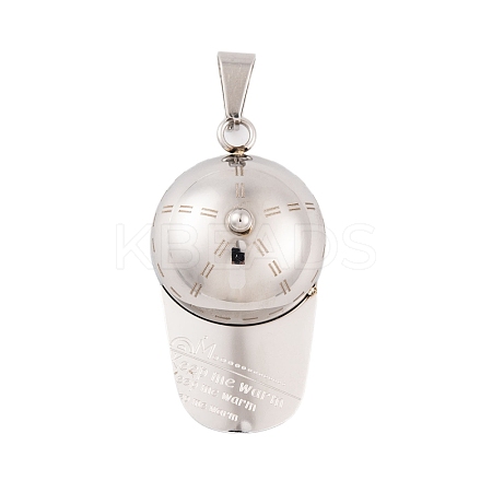 Non-Tarnish 304 Stainless Steel Pendants STAS-K283-09P-1