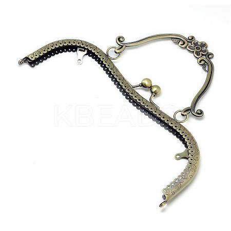 Iron Purse Frame Handle for Bag Sewing Craft Tailor Sewer FIND-T008-048AB-1