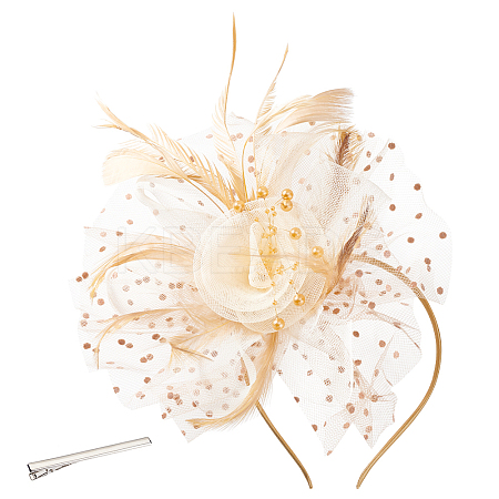 Mesh Veil Hair Bands MRMJ-WH0099-01-1