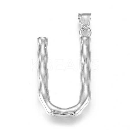 Tarnish Resistant 304 Stainless Steel Pendants LS-STAS-G223-01P-U-1