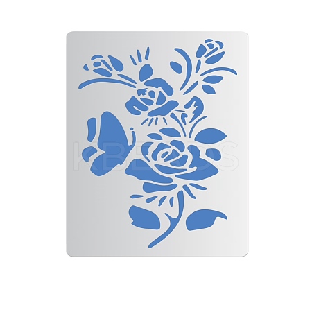 Steel Cutting Dies Stencils DIY-WH0198-004-1