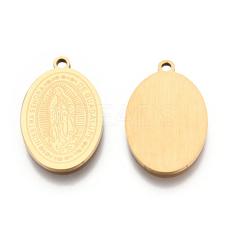 201 Stainless Steel Pendants STAS-N091-175LG-1