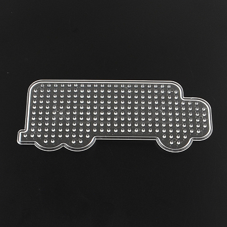Lorry/Truck ABC Plastic Pegboards used for 5x5mm DIY Fuse Beads DIY-Q009-48-1
