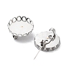 Non-Tarnish 304 Stainless Steel Brooch Base Settings FIND-D035-03C-P-2