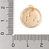 Brass with Clear Cubic Zirconia Pendants LS-KK-N256-24E-G-3