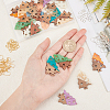 DIY Dangle Earring Making Kits RESI-OC0001-16-3