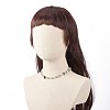 Natural Fluorite Chip Beaded Necklace NJEW-JN03824-02-3