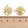 304 Stainless Steel Rhinestone Pendants STAS-Z166-24G-08-3
