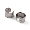 Tarnish Resistant 304 Stainless Steel Ear Cuff Findings LS-STAS-H151-12P-2