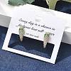 Brass Cubic Zirconia Hoop Earrings EJEW-D301-05G-02-2