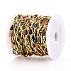Brass Teardrop Link Chains CHC-N023-09E-G-2