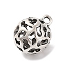 Tibetan Style Alloy Pendants TIBE-M004-09AS-2