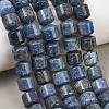 Natural Dumortierite Beads Strands GG-CBAC4F6-A01-02C-01-1