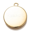 304 Stainless Steel Pendant Cabochon Settings LS-STAS-Z030-01D-G-2