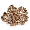 Zinc Alloy Siam Rhinestone Brooch JEWB-U011-03AS-04-2