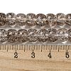 Transparent Spray Painting Crackle Glass Beads Strands GLAA-NH0001-05J-4