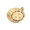 304 Stainless Steel Pendants STAS-B120-05G-01-2
