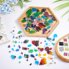 Glass Mosaic Cabochons DIY-WH0029-68-4