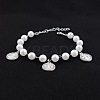 Iron Flat Round with  Saint Benedict Charm Bracelets HP3576-3