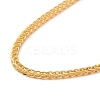 925 Sterling Silver Wheat Chains Necklace for Women STER-I021-02B-G-2