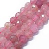 Natural Rose Quartz Beads Strands G-G927-28B-1