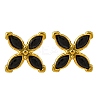 304 Stainless Steel Stud Earrings EJEW-C135-01G-03-4