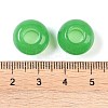Natural White Jade European Beads G-G740-14x8mm-35-3