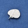 925 Sterling Silver Heart with Capital Letter Charms STER-S009-13A-S-2