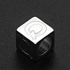 Non-Tarnish 201 Stainless Steel European Beads STAS-N090-LA062-Q-1
