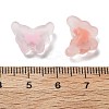 Frosted Transparent Acrylic Beads OACR-A032-23-3