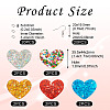 DIY Dangle Earring Making Kit DIY-TA0006-55B-4
