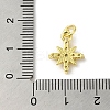 Brass Micro Pave Cubic Zirconia Charms KK-M283-16A-01-3