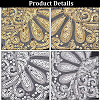 2 Sets 2 Colors Lace Embroidery Costume Accessories DIY-BC0009-38-4