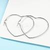 Tarnish Resistant 201 Stainless Steel Hoop Earrings LS-EJEW-A052-09C-4