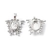 Natural Howlite Pendants G-P498-03P-16-2
