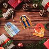Wooden Fairy Door Decoration WOOD-NB0001-64A-2