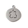 Non-Tarnish 304 Stainless Steel Pendants STAS-L022-312P-1
