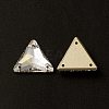 Triangle Shape Sew on Rhinestone GLAA-A024-06A-001TR-3