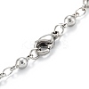 304 Stainless Steel Link Bracelets STAS-A052-20P-3