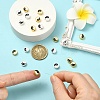 20Pcs 2 Colors Zinc Alloy Enamel Beads ENAM-YW0006-32-5