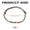 1Pc Cotton Thread Braided Bracelets BJEW-LP0003-12A-2