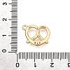 Brass Micro Pave Cubic Zirconia Pendants KK-Q097-05A-G-3