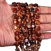 Natural Agate(Dyed & Heated) Beads Strands G-C116-A149-01-3