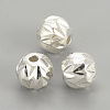 925 Sterling Silver Beads X-STER-S002-09-8mm-1