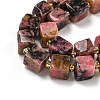 Natural Rhodonite Beads Strands G-G053-B11-01B-3