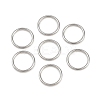 304 Stainless Steel Closed Jump Rings STAS-G393-06P-12-1