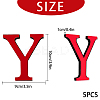 Acrylic Mirror Wall Stickers Decal DIY-CN0001-13B-Y-2