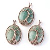 Natural & Synthetic Mixed Stone Big Pendants G-G771-C-2